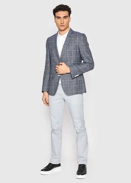 Sacou blazer 48 M slim de lux DIGEL in destructurat respirabil