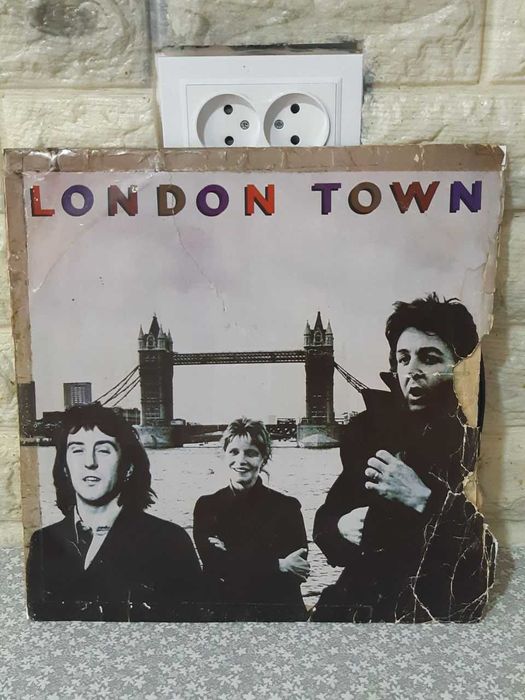 Пластинка Wings – London Town 1978 ORIGINAL INDIA VG/G
