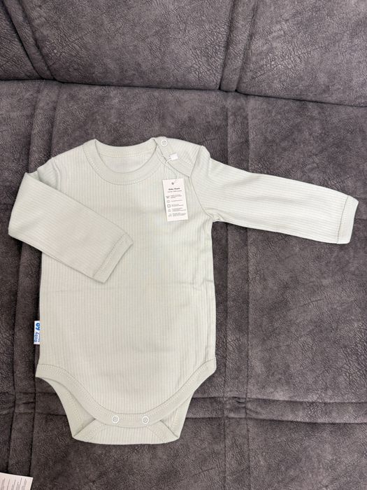 Набор боди с длинным рукавом, размер 3-6 мес (62 см)