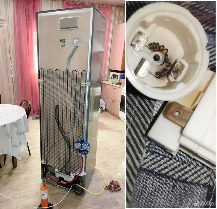 Ремонт холодильников, заправка фреоном| Remont xolodilnik usta