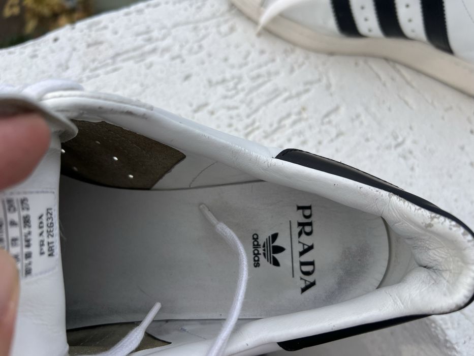 Adidas Prada 44 2/3 SuperStar Made in Italy