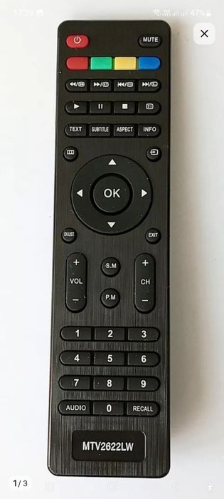 Пульт д/у для ТВ Mistery