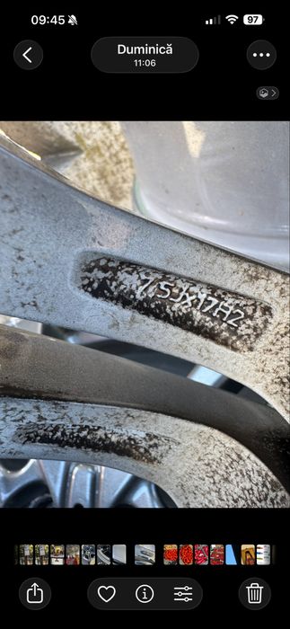 Jante aluminiu Mercedes