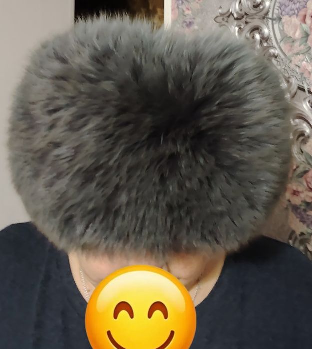 Шапка песец продам 10 000 тг