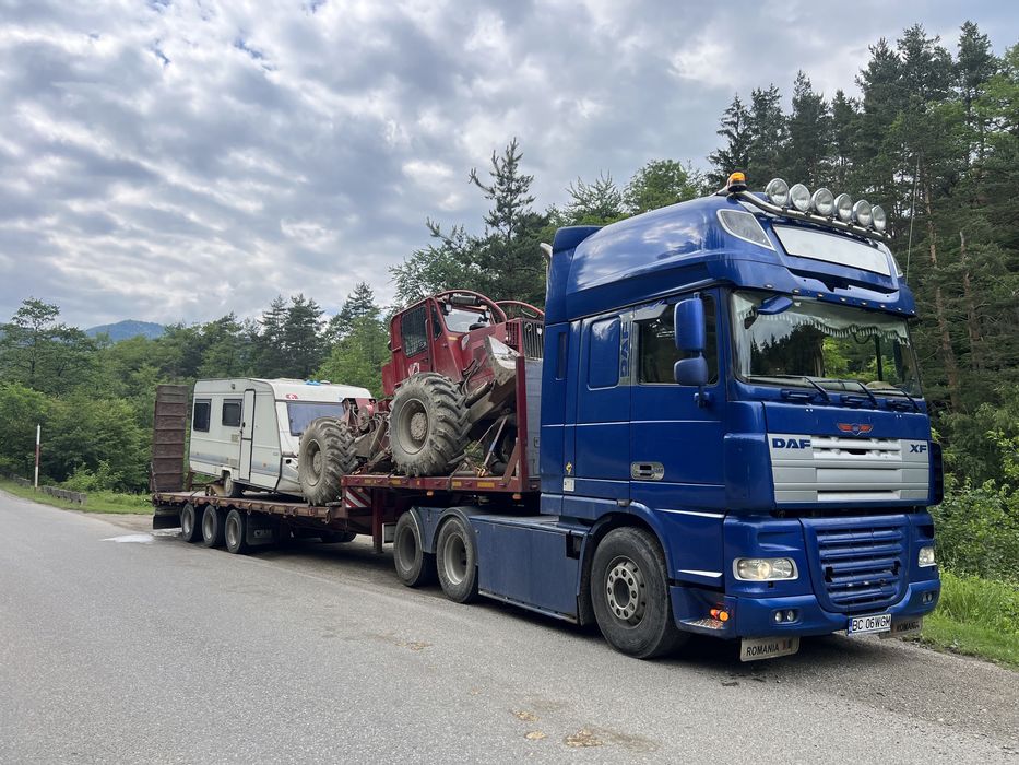 Transport Trailer , utilaje , platforma utilaje ,agabaritic