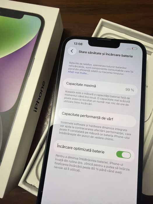 Iphone 14 128Gb Full Box ca Nou 99% Baterie