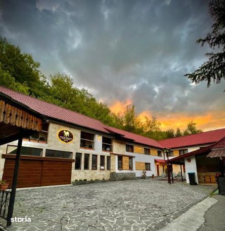 Pensiune de vanzare, 600 mp, pe malul lacului Firiza