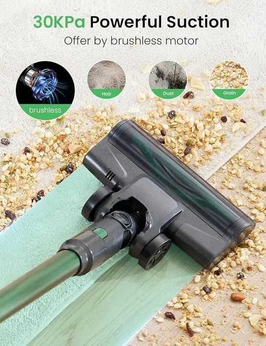 Вертикална прахосмукачка Vexilar Blitz V9 Pro, лек ДЕФЕКТ