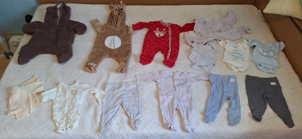 Лот Бебешки дрехи 0-12 месеца момче