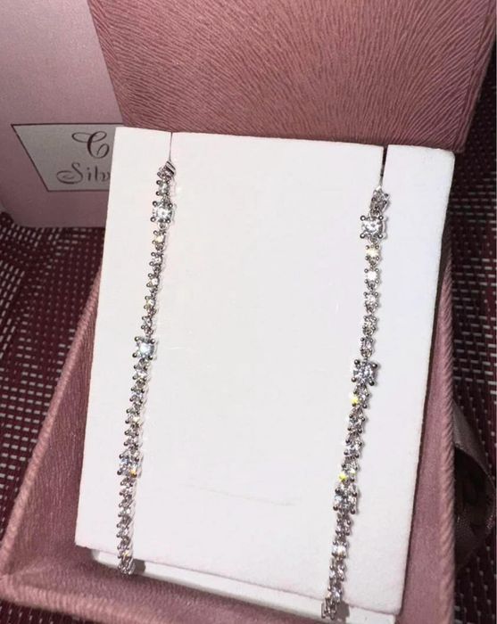 Чисто нови сребърни обеци !