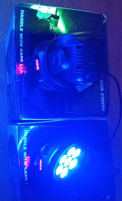 Mouving Head  MH-X25 LED 2 buc, și MHL 74 LED 2 buc