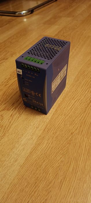 Sursă de alimentare șină DIN Chinfa DRA120 (24V, 5A, 120W) – Utilizată