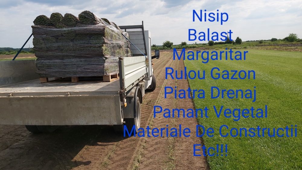 Gazon nisip balast