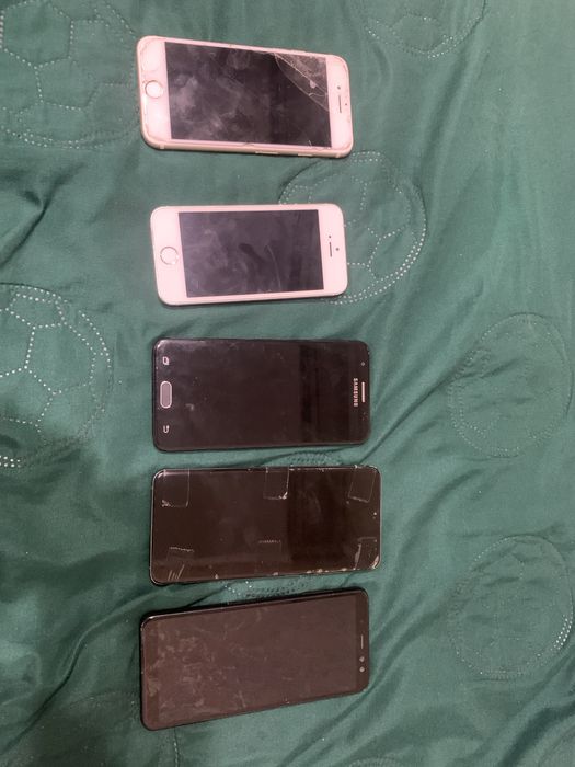 Телефоны не рабочие кроме айфона 7