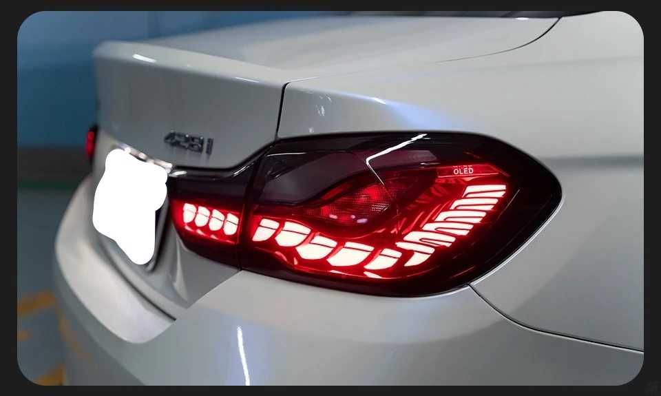 Set Stopuri LED Model GTS OLED BMW Seria 4 F32 F33 F36 M4 F82 83, Rosu