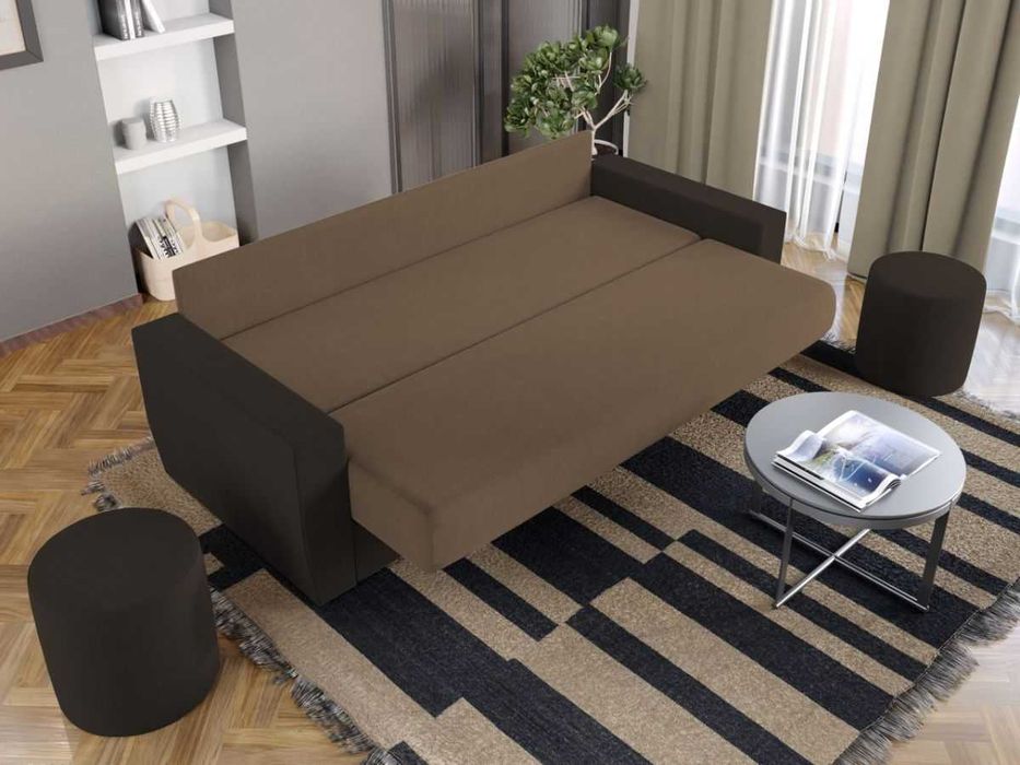 Canapea Corsica Crem / Maro