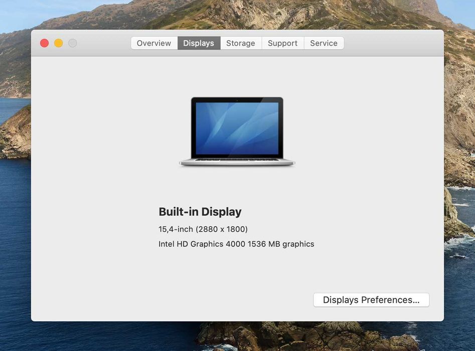 MacBook Pro Retina A1398 15" MID2012 i7 QuadCore 750GB SSD 16GB RAM