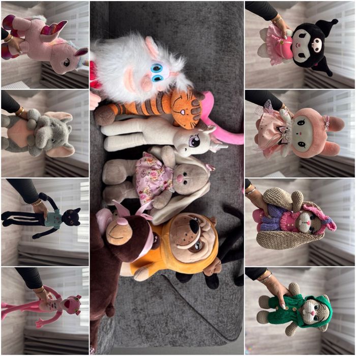 Продам детские мягкие игрушки, новые