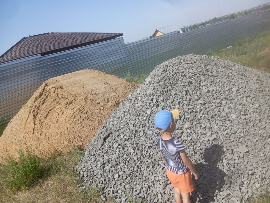 Щебень песок недорого доставка