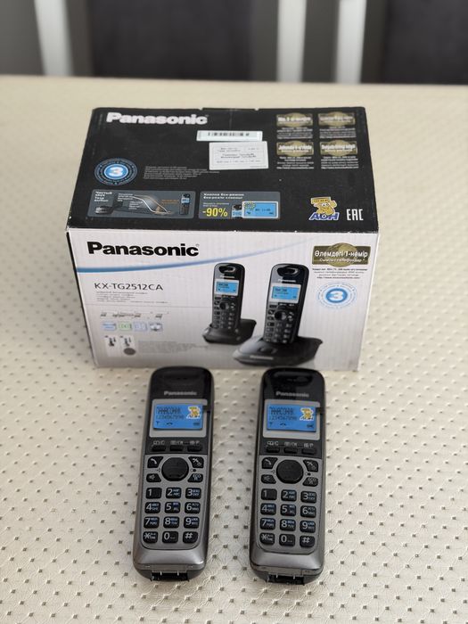 panasonic kx-tg2512ca Полный комплект