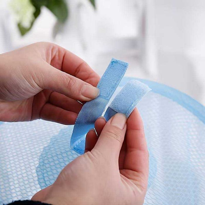 Сгъваем кош за съхранение на играчки или дрехи с 3 рафта