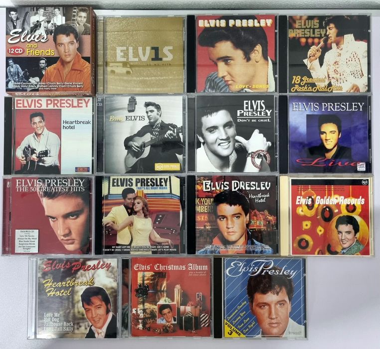 Elvis Presley colecție CD-uri