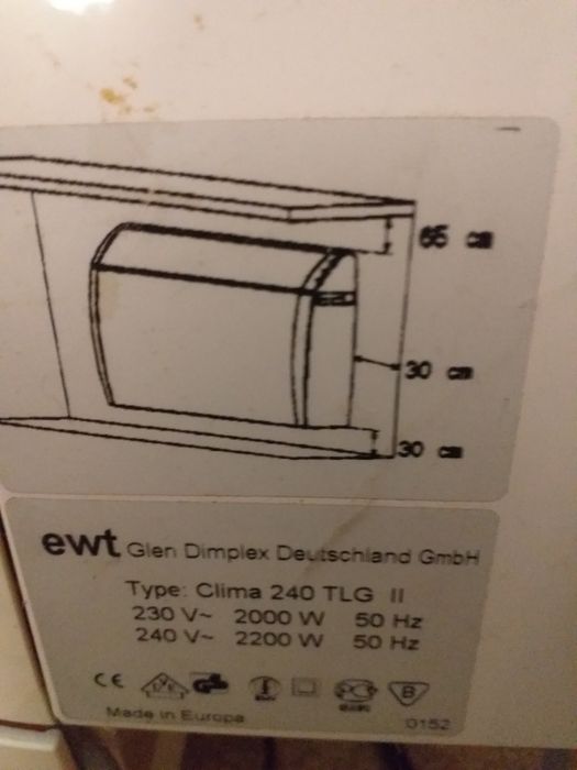 Отоплителна вентилаторна печка Ewt