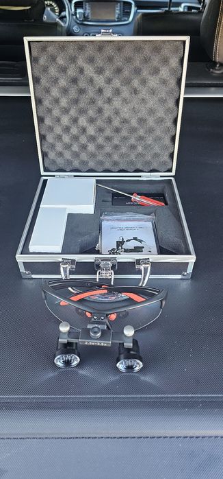 Ochelari de protectie cu Lupa + lumina Led