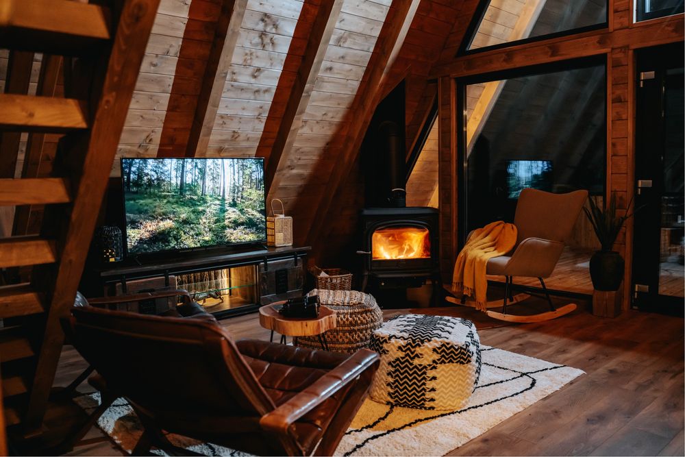 Cabana A frame de inchiriat