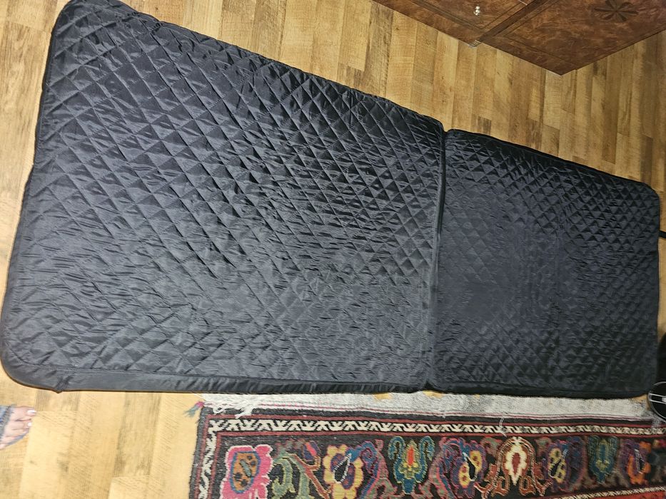 Продам б/у раскладушку с матрасом разм 190*75см