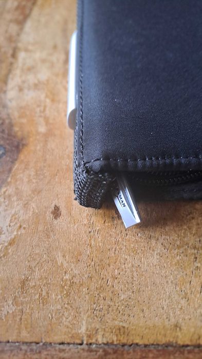 папка луксозна за документи без/с цип Марксман Marksman черен А4