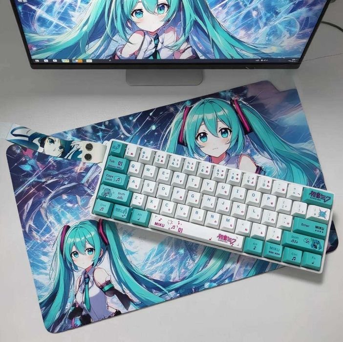 Игровая механическая клавиатура Hatsune Miku