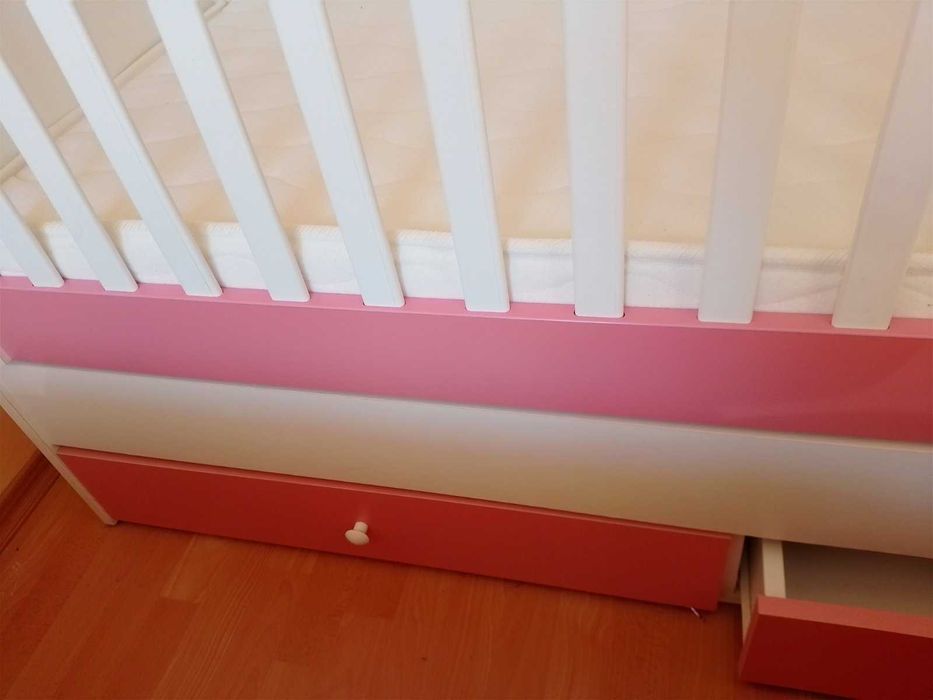 Детско легло-люлка Lorelli Crysta 3 в 1 с матрак