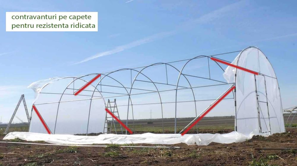 Solar gradina 5x10 complet echipat.