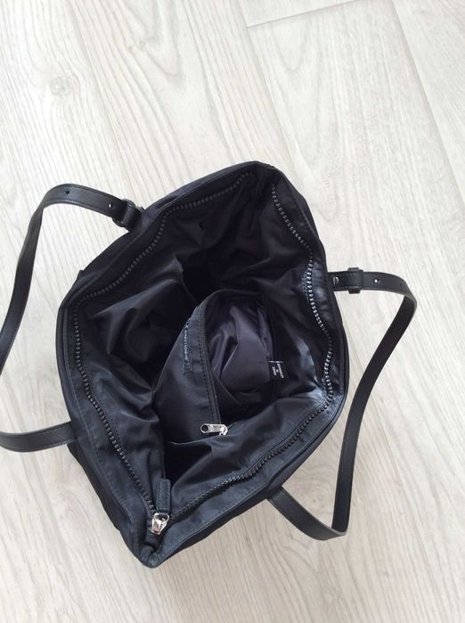 Armani Exchange Backpack Lightweight Nylon Black