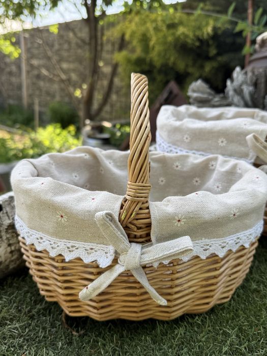 Корзина плетенная