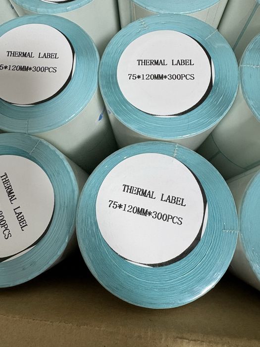 Термоэтикетка 75*120