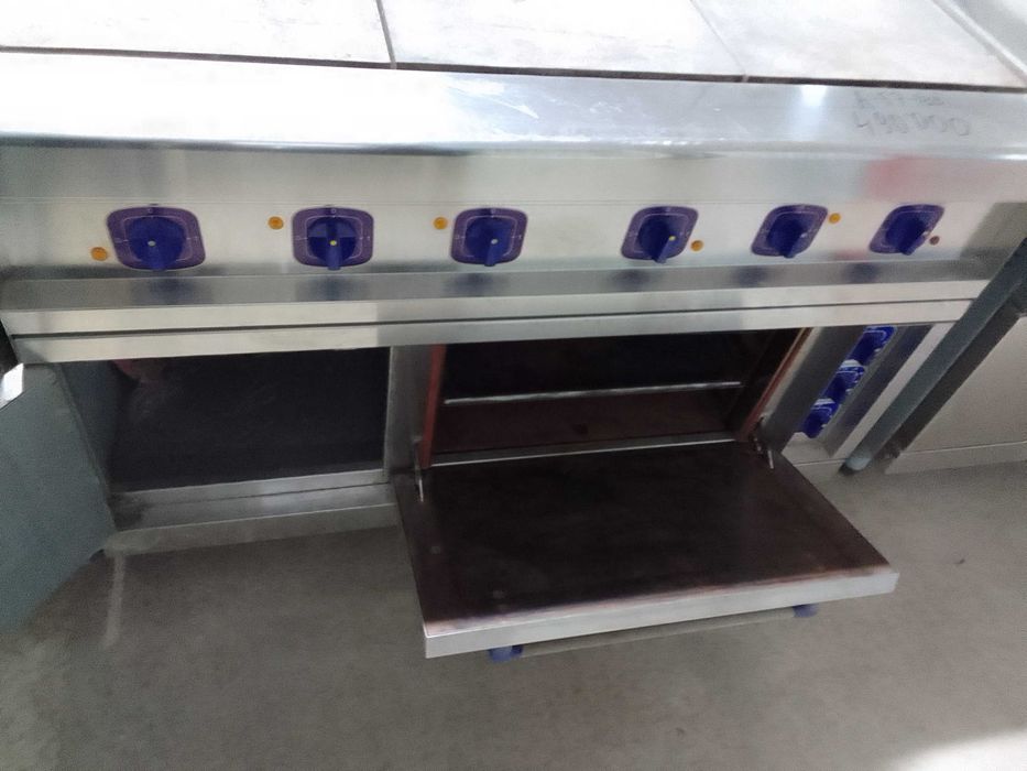 Плита 6 комф. Оборудование