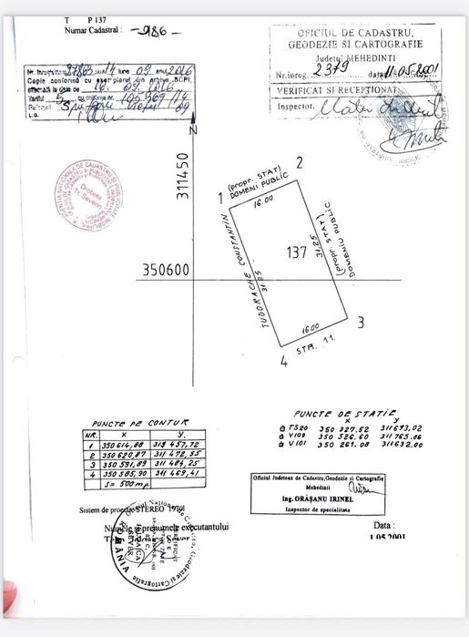 Teren intravilan 500mp, Dr .Tr. Severin, zona Aeroport, cu utilitati
