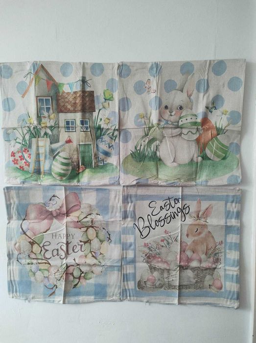 4 броя калъфки за възглавници 45х45см