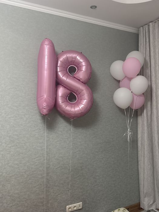 Шарик 18лет, на день рождения