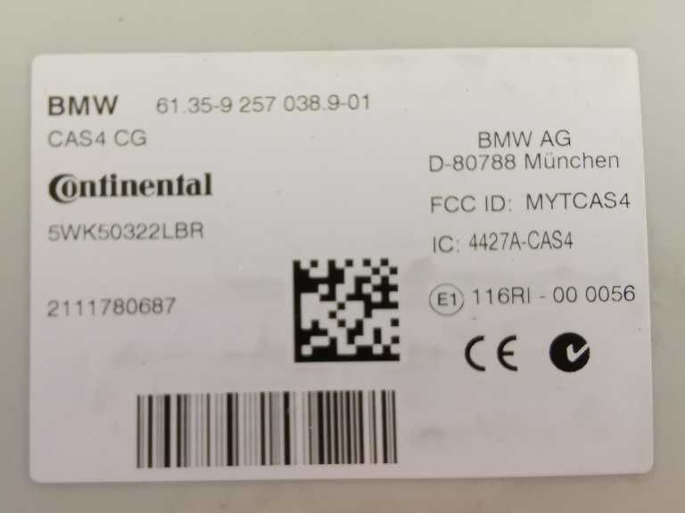 Kit pornire Bmw motor N57 F01, F06, F07, F10 F11 Ecu , cas4 ,  chei