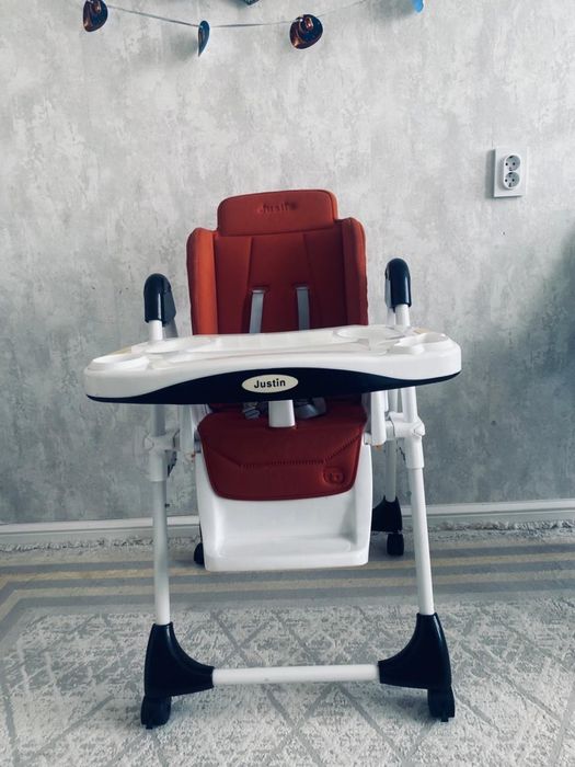 justin стульчик для кормления