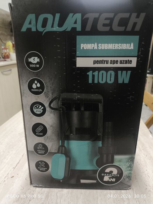 Pompa submersibila pentru ape murdare