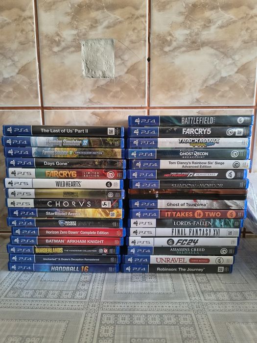 Vând diverse jocuri ps4 /ps5