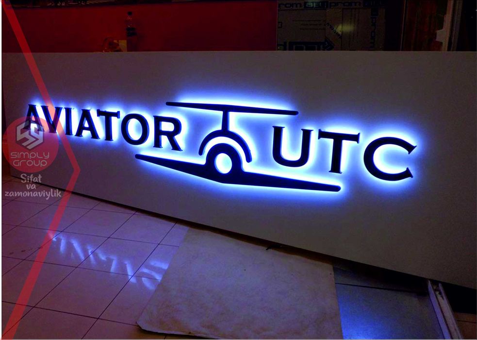 3D Буквы на заказ