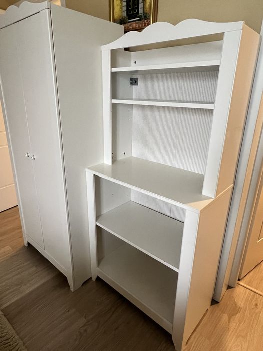 Dulap elegant + etajeră pentru cărți copii – IKEA