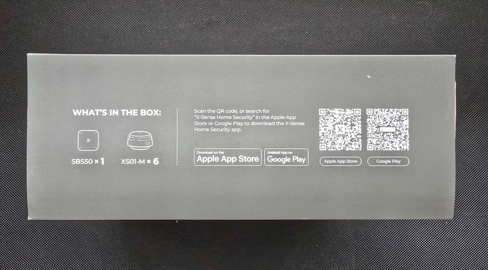 X-Sense FS61 смарт детектори за дим 6 броя с Wifi бзова станция