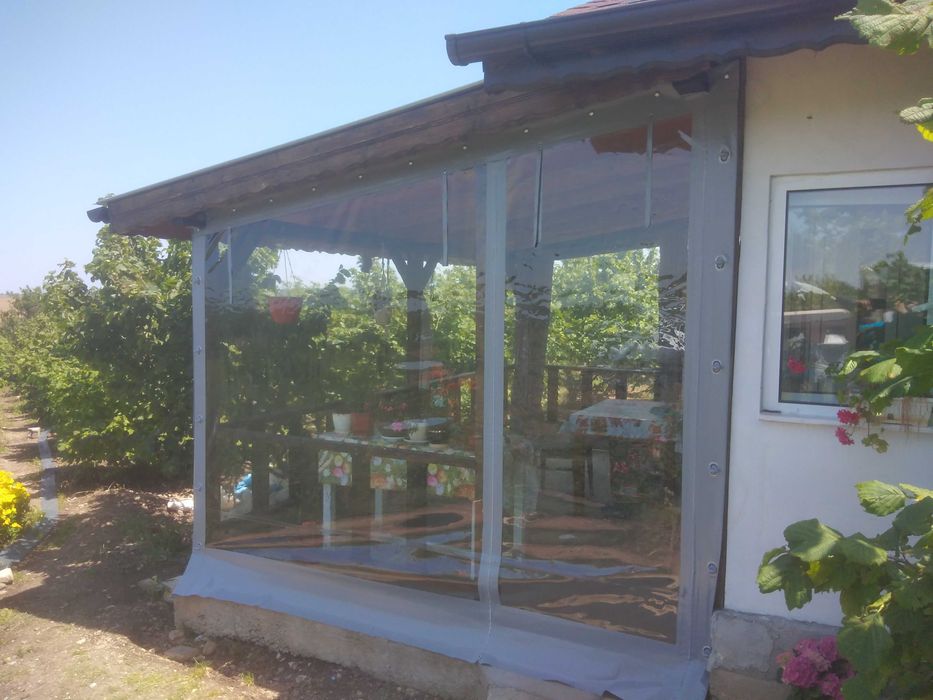 Ветроупорни Завеси - заветряне на мотокари, врати с ресни