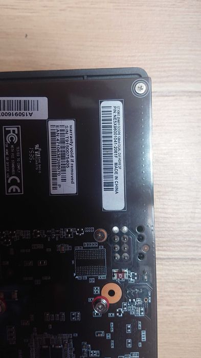 Видеокарта GeForce GTX 960 за части.